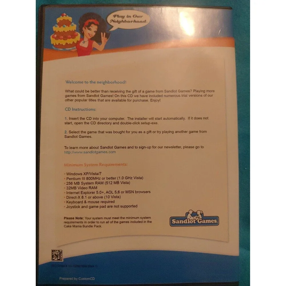Cake Mania Deluxe (PC, 2006)